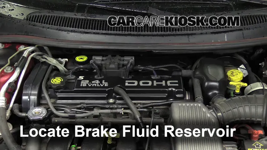 1996 Dodge Stratus ES 2.4L 4 Cyl. Brake Fluid